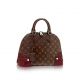 #M41344 Louis Vuitton 2015  New Monogram Alma PM－ Bordeaux