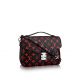 #M41462 Louis Vuitton 2016 Premium Monogram Infrarouge  Canvas Pochette Métis Handbag-Black
