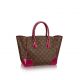 #M41536 Louis Vuitton 2016 New Monogram Phenix Handbag PM－Deep Red