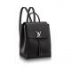 #M41815 Louis Vuitton 2016 Premium Leather Lockme Backpack-Black