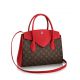 #M42270 Louis Vuitton 2017 Monogram Canvas Florine Handbag-Red