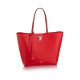 #M42290 Louis Vuitton 2016 Premium Leather Lockme Cabas Handbag- Red