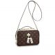 M43555 Louis Vuitton 2018 Premium Monogram Canvas Saintonge Handbag-Creme