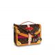 M43628 Louis Vuitton 2018 Premium Monogram Canvas Pochette Metis Bag