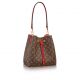 #M44021 Louis Vuitton Monogram Néonoé Handbag-Red