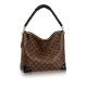 M44130 Louis Vuitton 2017 Premium Monogram Canvas Triangle Softy Handbag