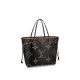 #M44676 Louis Vuitton 2019 Monogram Neverfull MM-Black