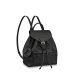 #M45205 Louis Vuitton 2020 Monogram Empreinte Montsouris Backpack-Black