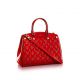 #M50596 Louis Vuitton 2015 Monogram Vernis Brea MM Handbag-Cherry