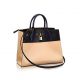 M51036 Louis Vuitton 2015 Calf Leather City Steamer MM - Vanille Noir