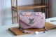 #M51944 Louis Vuitton 2018 Premium New Wave Chain Bag MM-Smoothie Pink