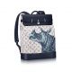 M54125 Louis Vuitton 2017 Premium Monogram Canvas Steamer Backpack-Dune