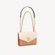 #M56641 Louis Vuitton Mylockme Chain Bag-Brown
