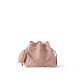 #M57068 Louis Vuitton Monogram Motif Bella Bucket Bag-Pink