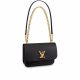#M57073 Louis Vuitton Lockme Chain PM-Black