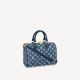 #M59609 Louis Vuitton Monogram Denim Speedy Bandoulière 25 Handbag