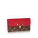 #M61836 Louis Vuitton 2016 Premium Monogram Canvas Venus Wallet- Cherry