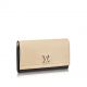 #M62328 Louis Vuitton 2016  Premium Soft Leather LockMe II Wallet- 2 Colors