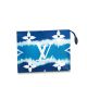 #M69136 Louis Vuitton Monogram Canvas LV Escale Poche Toilette 26-Blue