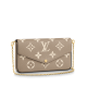 #M69977 Louis Vuitton Monogram Empreinte Félicie Pochette