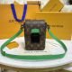#M81522 Louis Vuitton Monogram Macassar S-Lock Vertical Wearable Wallet-Green