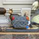 #M81606 Louis Vuitton The House’s emblematic Monogram Mini Soft Trunk Bag-Gray