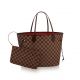 #N41358 Louis Vuitton Premium Damier Ebene Canvas Neverfull MM