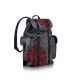 #N41709 Louis Vuitton Premium 2016 Damier Graphite Christopher Backpack PM 