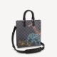#N45276 Louis Vuitton Damier Graphite Sac Plat Cross Bag
