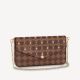 #N60474 Louis Vuitton Damier Ebene Studs Special Edition Félicie Pochette