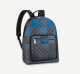 #N40402 Louis Vuitton Blue Damier Graphite Giant Josh Backpack