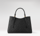 #M47185 Louis Vuitton Monogram Babylone MM Tote Bag-Black