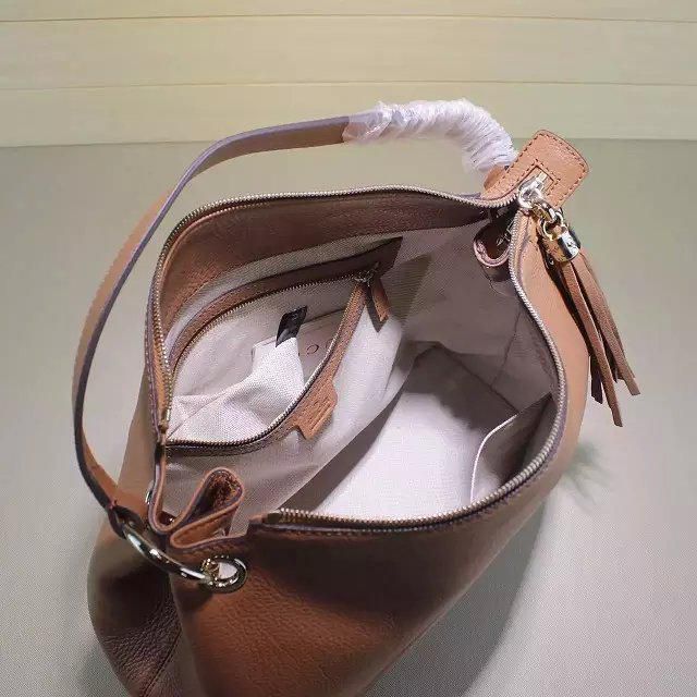 #408825 G*u*i new colors soho large shoulder bag-light brown