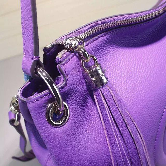 #408825 G*u*i new colors soho large shoulder bag-purple