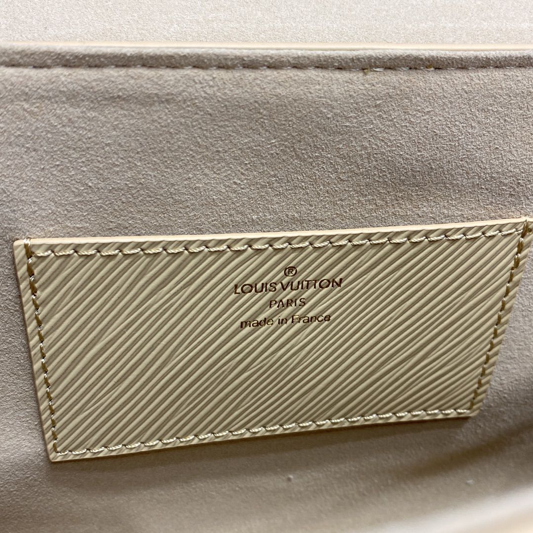 #m50282/50332 l**is V*t*n epi twist mm bag-khaki purple