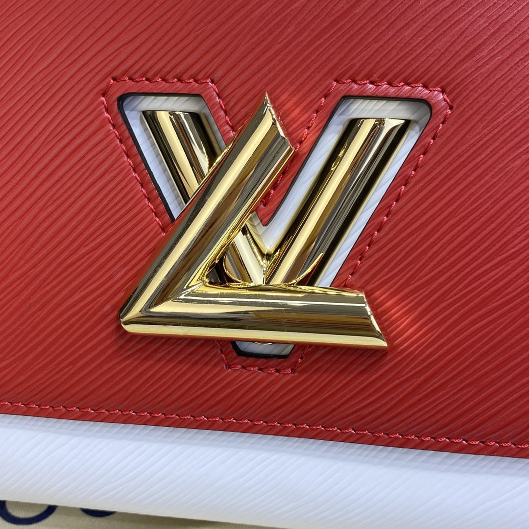 #m50282/50332 l**is V*t*n epi twist mm bag-red pink