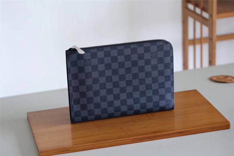 #n60113 l**is V*t*n fall-winter 2018 pochette jour pm-damier graphite canvas