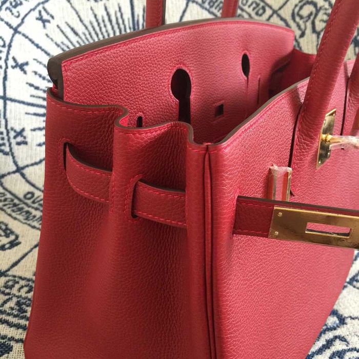#hb52003 H**mes premium collection 35cm birkin togo leather-wine