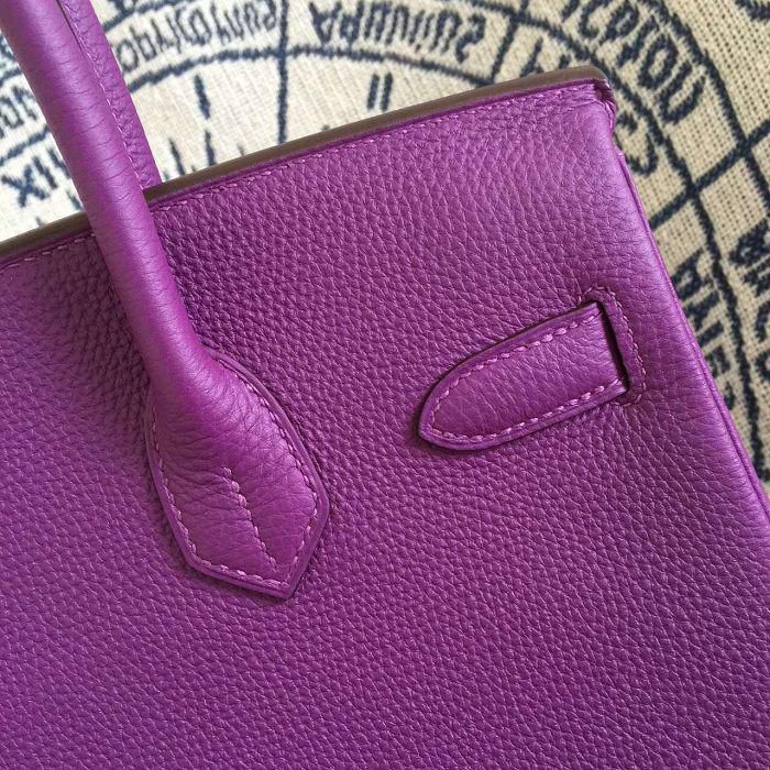 #hb52006 H**mes premium collection 35cm birkin togo leather-purple