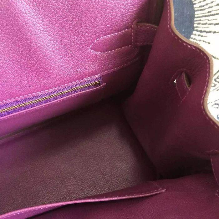 #hb52006 H**mes premium collection 35cm birkin togo leather-purple
