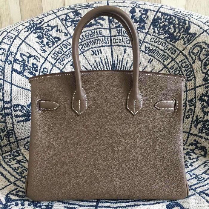 #hb52009 H**mes premium collection 35cm birkin togo leather-brown