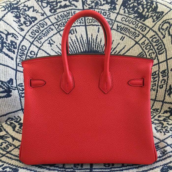 #hb52013 H**mes premium collection 35cm birkin togo leather-red
