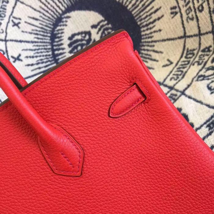 #hb52013 H**mes premium collection 35cm birkin togo leather-red
