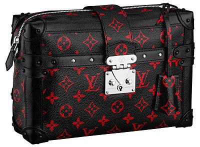 #m50319 l**is V*t*n 2015 monogram petite malle soft infrarouge bag gm