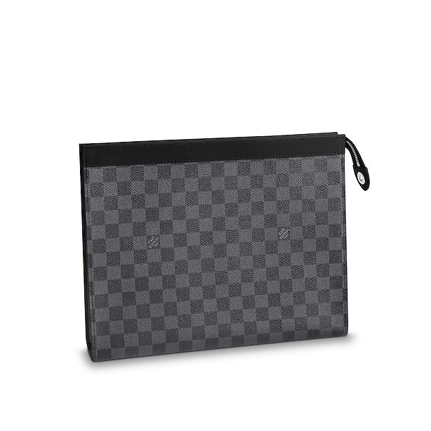 #n60054 l**is V*t*n 2018 men pochette voyage gm damier graphite canvas