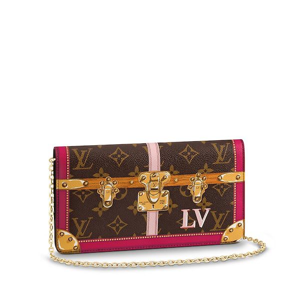 m62456 l**is V*t*n 2018 premium monogram canvas pochette weekend clutch