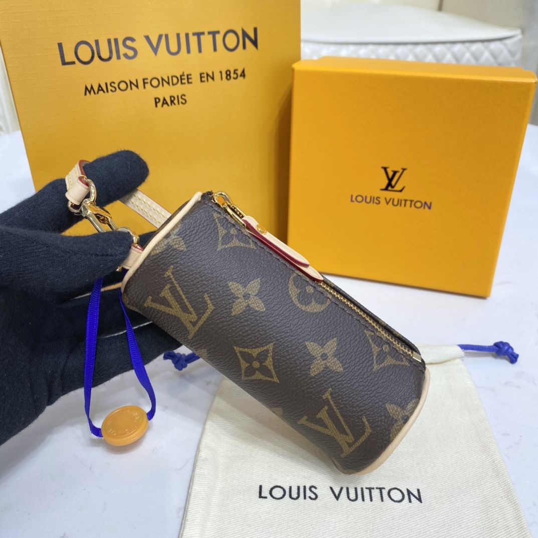 #m00354 l**is V*t*n monogram micro papillon bag charm