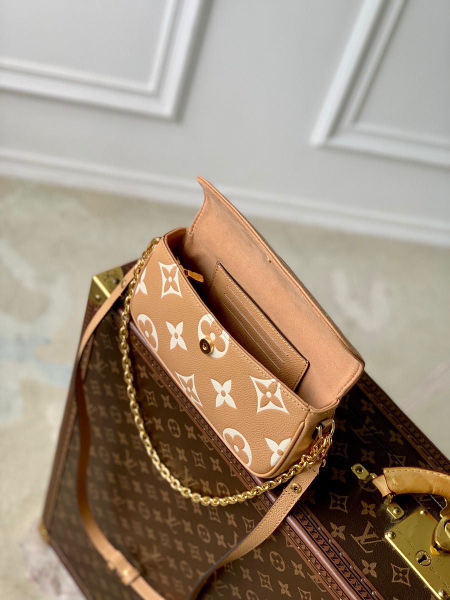 #m12758 l**is V*t*n monogram ivy wallet on chain bag