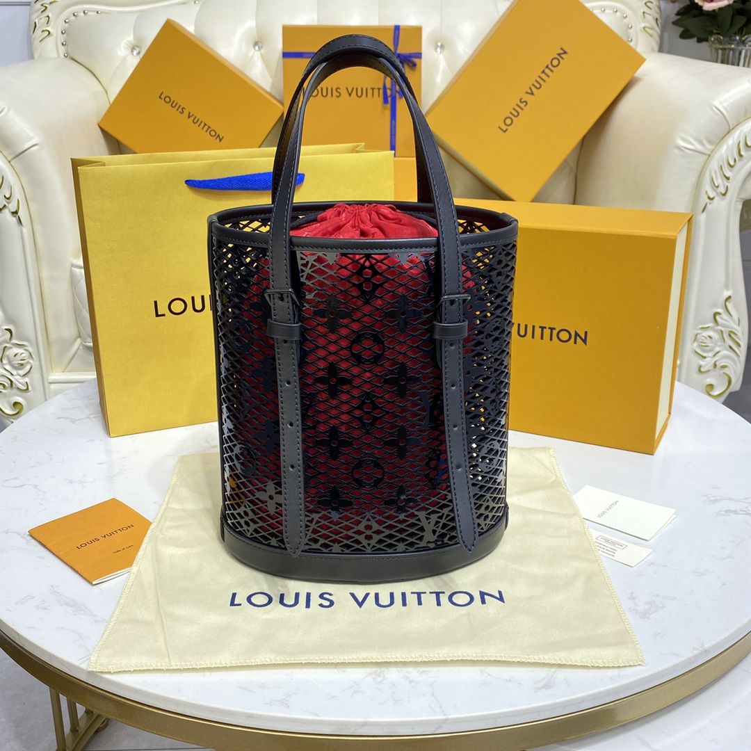 #m20352 l**is V*t*n monogram lace bucket pm bag