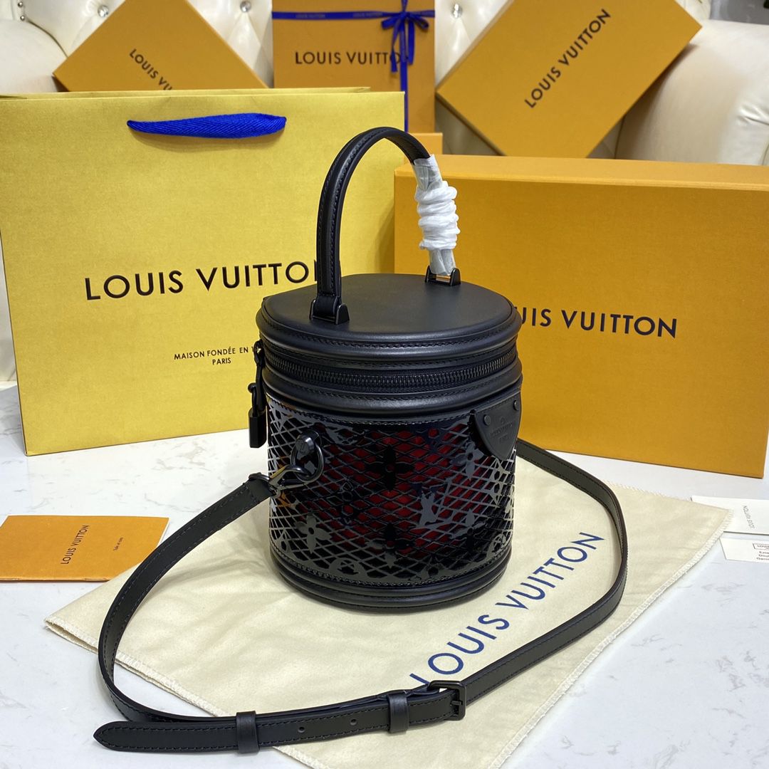 #m20363 l**is V*t*n monogram lace bucket pm bag